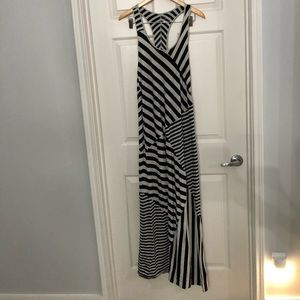 🍀 CALVIN KLEIN:  Razor Back Maxi Dress